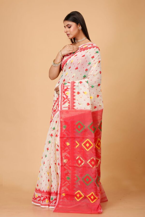 Agomoni dhakai jamdani - Image 3